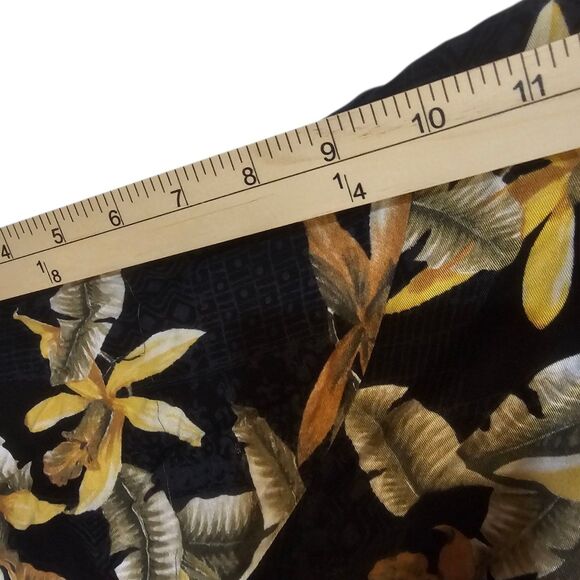 Natural Issue Floral Hawaiian Short Sleeve Button Up Men's Size XL Silky Touch - Picture 4 of 8